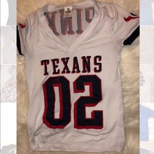 Texans pink jersey